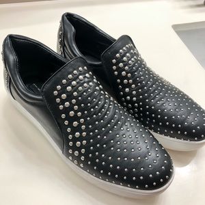 STEVEN by Steve Madden Studded Smash Flats